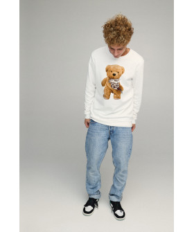 Men's sweatshirt BASIC /no flis/