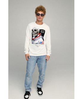 Світшот чоловічий BASIC /no flis/