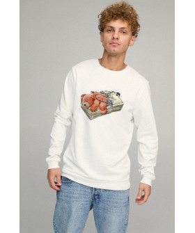 Men's sweatshirt BASIC /no flis/