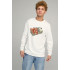 Men's sweatshirt BASIC /no flis/