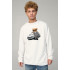 Sweatshirt men's OVERSIZE /no flis/