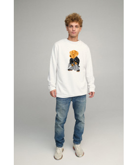 Sweatshirt men's OVERSIZE /no flis/