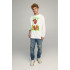 Sweatshirt men's OVERSIZE /no flis/