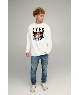 Свитшот мужской OVERSIZE /no flis/