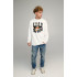 Sweatshirt men's OVERSIZE /no flis/