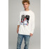 Sweatshirt men's OVERSIZE /no flis/