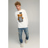 Sweatshirt men's OVERSIZE /no flis/