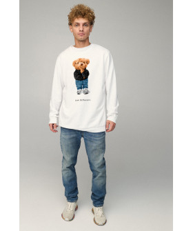 Sweatshirt men's OVERSIZE /no flis/