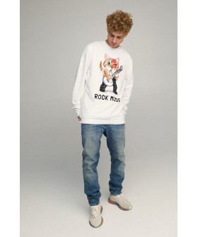 Свитшот мужской OVERSIZE /no flis/