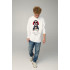 Sweatshirt men's OVERSIZE /no flis/