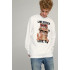 Sweatshirt men's OVERSIZE /no flis/