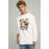 Sweatshirt men's OVERSIZE /no flis/