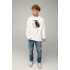 Sweatshirt men's OVERSIZE /no flis/