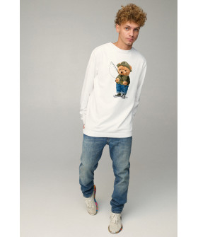 Sweatshirt men's OVERSIZE /no flis/