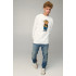 Sweatshirt men's OVERSIZE /no flis/