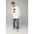 Sweatshirt men's OVERSIZE /no flis/