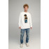 Sweatshirt men's OVERSIZE /no flis/