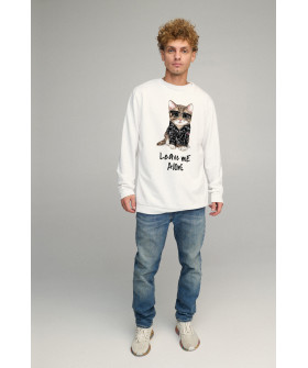 Свитшот мужской OVERSIZE /no flis/