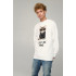 Sweatshirt men's OVERSIZE /no flis/