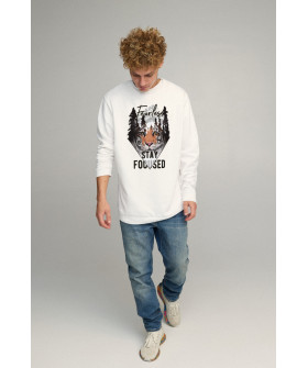 Свитшот мужской OVERSIZE /no flis/