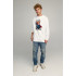 Sweatshirt men's OVERSIZE /no flis/