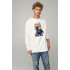 Sweatshirt men's OVERSIZE /no flis/