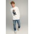 Sweatshirt men's OVERSIZE /no flis/