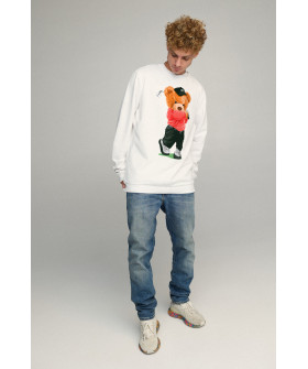 Sweatshirt men's OVERSIZE /no flis/