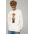 Sweatshirt men's OVERSIZE /no flis/