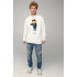 Sweatshirt men's OVERSIZE /no flis/