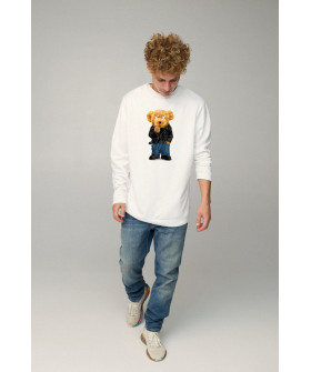 Sweatshirt men's OVERSIZE /no flis/