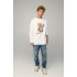 Sweatshirt men's OVERSIZE /no flis/