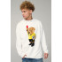 Sweatshirt men's OVERSIZE /no flis/