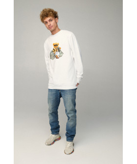 Sweatshirt men's OVERSIZE /no flis/