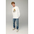 Sweatshirt men's OVERSIZE /no flis/