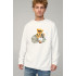 Sweatshirt men's OVERSIZE /no flis/