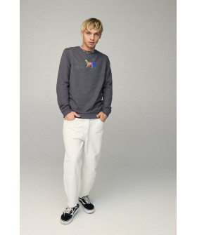 Світшот чоловічий BASIC /no flis/