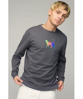 Men's sweatshirt BASIC /no flis/