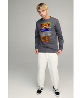 Свитшот мужской BASIC /no flis/