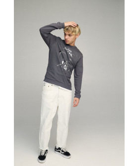 Світшот чоловічий BASIC /no flis/