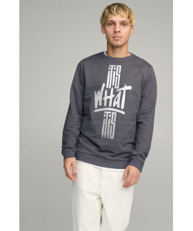 Men's sweatshirt BASIC /no flis/