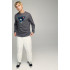 Men's sweatshirt BASIC /no flis/