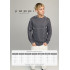 Men's sweatshirt BASIC /no flis/