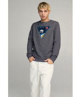 Men's sweatshirt BASIC /no flis/