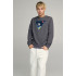 Men's sweatshirt BASIC /no flis/