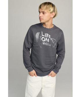 Men's sweatshirt BASIC /no flis/