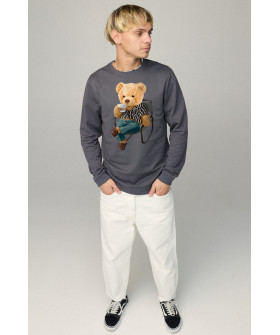 Світшот чоловічий BASIC /no flis/