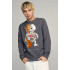 Men's sweatshirt BASIC /no flis/