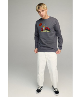 Світшот чоловічий BASIC /no flis/