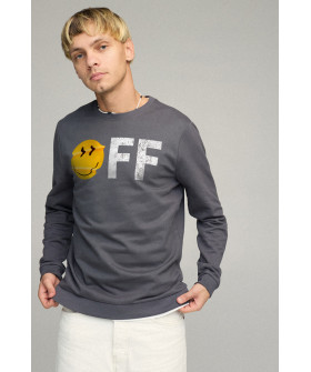 Men's sweatshirt BASIC /no flis/